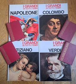 4 Libri monografici I GRANDI DI TUTTI I TEMPI