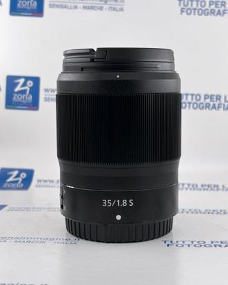 NIKON Z 35 mm f1.8 S + GARANZIAUSATO
