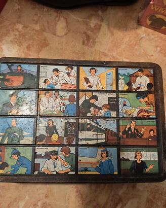 Scatola di latta anni 50