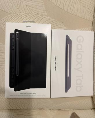 Tablet samsung galaxy tab S10 FE con keyboard
