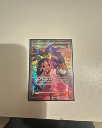Iris carta pokemon allenatore