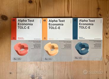 Alfa test economia TOLC E