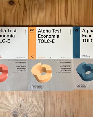 Alfa test economia TOLC E