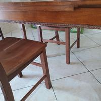 Tavolo allungabile puro noce
