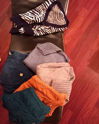 maglioni e leggings