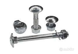 PERNI BULLONI TESTA TONDA QUADRO