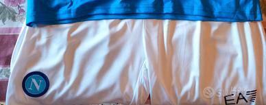 Pantaloncini Napoli Calcio  con calzettoni 