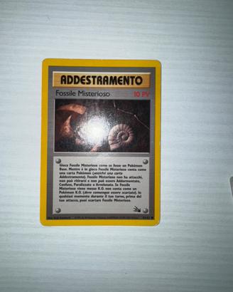 Carta pokemon Fossile Misterioso PREZZO TRATTABILE
