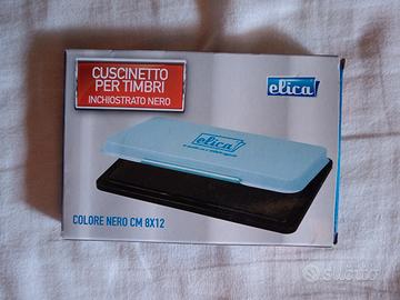 Cuscinetto per timbro inchiostrato in nero