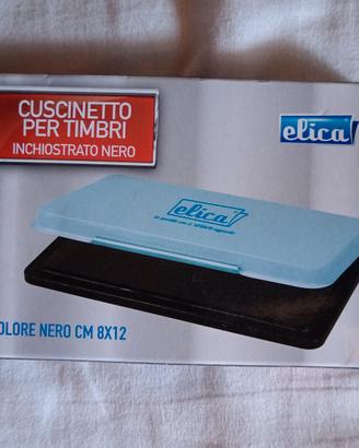 Cuscinetto per timbro inchiostrato in nero