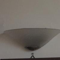 Plafoniera-applique in vetro smerigliato (pz.5)