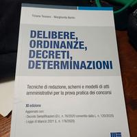 Delibere, ordinanze,decreti e determinazioni