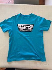 Maglia vans azzurra bambino