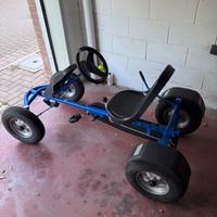 Go-kart a pedali con retromarcia robusto