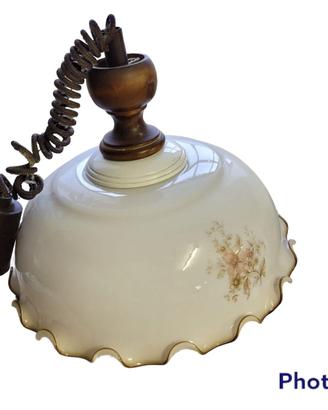 Lampadario a sospensione in vetro