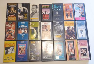 VHS videocassette originali vintage