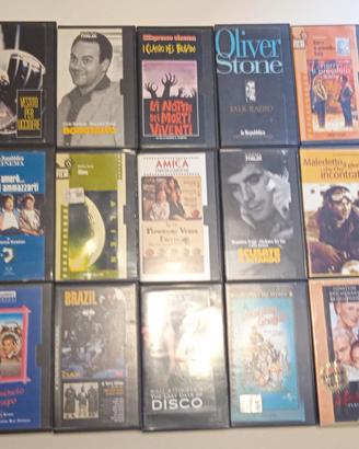 VHS videocassette originali vintage
