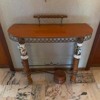 Set ingresso vintage-console con specchiera