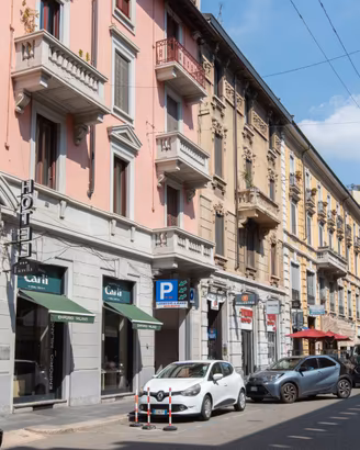 Open space con zona cottura separata MM1 Wagner