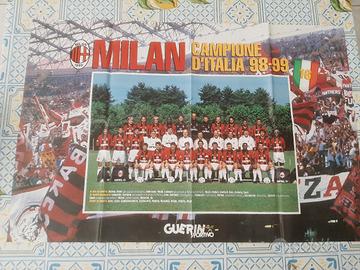 Poster Milan Scudetto 1999