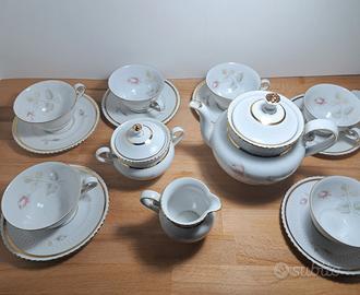 Servizio Tè completo da 6 Bavaria Elisabeth