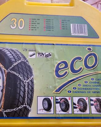 Catene da neve nuove spessore 12mm