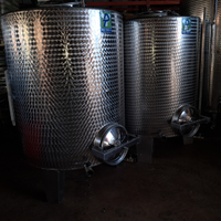 Botti inox deraspatrice inox filtro per vino