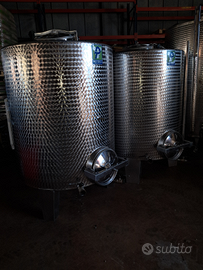 Botti inox deraspatrice inox filtro per vino