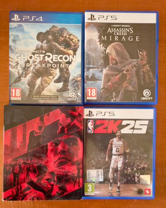 Giochi ps4/5