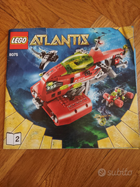 Istruzioni lego atlantis set 8075