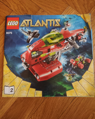 Istruzioni lego atlantis set 8075