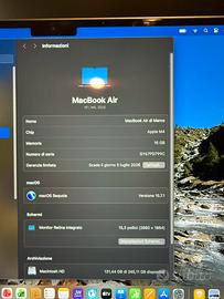 Macbookair nuovo