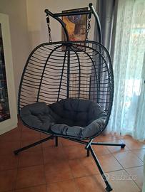 poltrona sospesa due posti