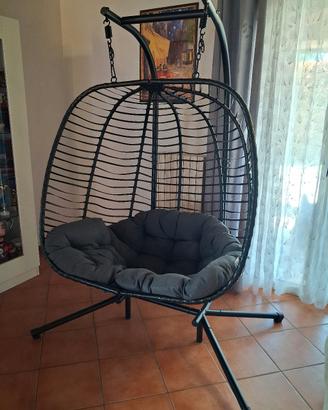 poltrona sospesa due posti