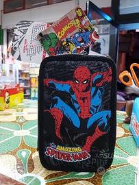 Astuccio 3 zip completo spiderman