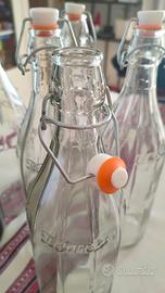 Bottiglie in vetro con chiusura ermetica