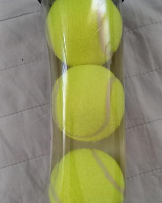 Confezione 3 palline da tennis