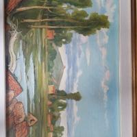 Dipinto CONTINI EMILIO ORIGINALE 