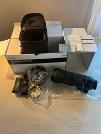 Obiettivo sigma 5,0-6,3/150-600 DG OS HSM - NUOVO