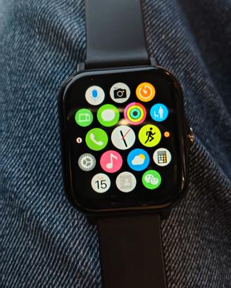 Smartwatch touchscreen come nuovo con chiamate