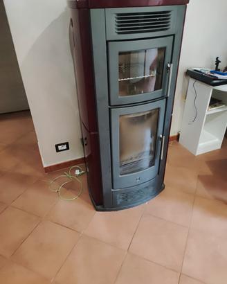 STUFA A PELLET PIAZZETTA CON FORNO