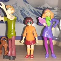 5 Figure mistery team set completo model Scooby do