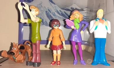 5 Figure mistery team set completo model Scooby do