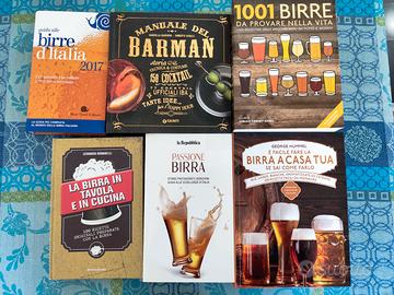 Libri usati cucina/birra/cocktail