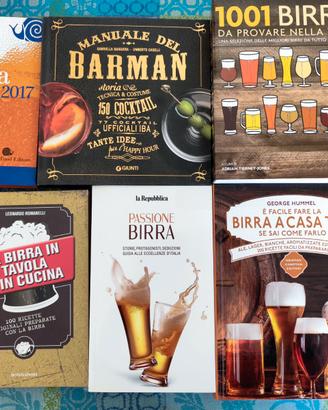 Libri usati cucina/birra/cocktail