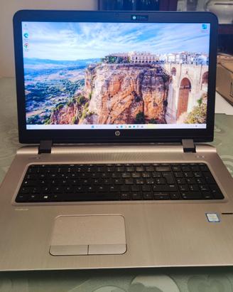 Notebook 17" Hp Probook  Intel i5 SSD 240GB Win11