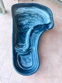 Vasca da interrare per tartarughe d’acqua.