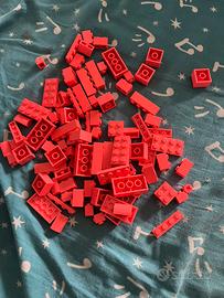 Lego nuovi 100 pz rossi