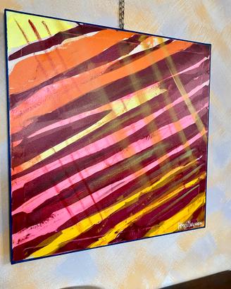 Opera moderna pittura acrilica