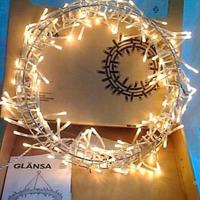 GLANSA CHANDELIER Ghirlanda led bianca IKEA